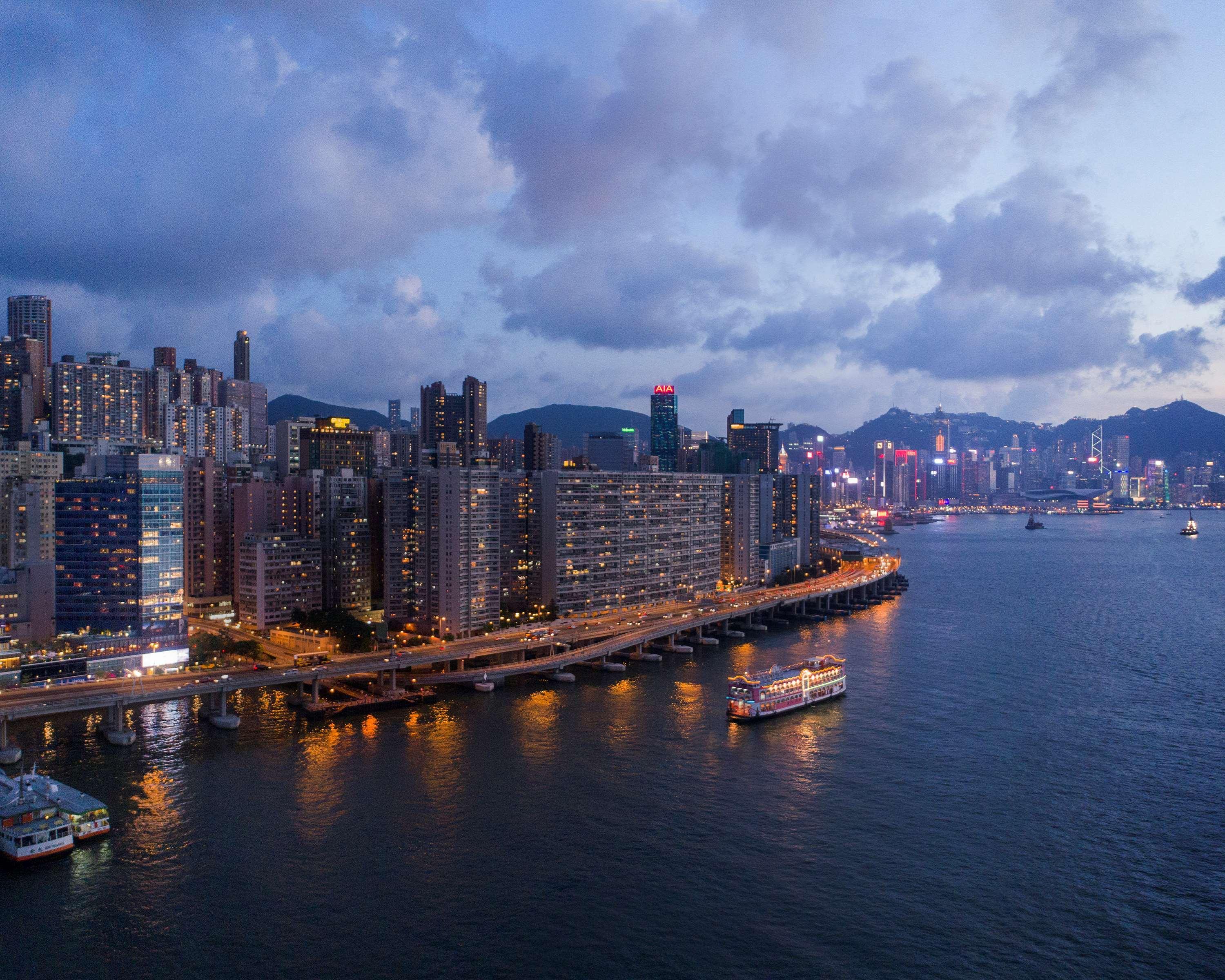 Hyatt Centric Victoria Harbour Hotel Hong Kong Exterior photo
